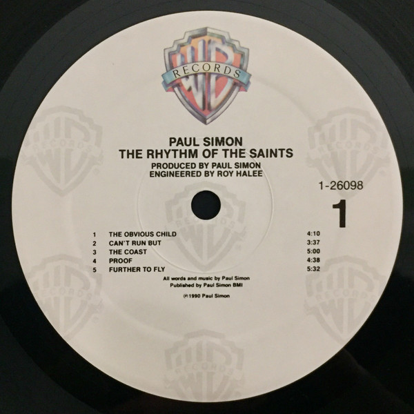 Paul Simon - The Rhythm Of The Saints | Warner Bros. Records (9 26098-1) - 3 Paul Simon - The Rhythm Of The Saints | Warner Bros. Records (9 26098-1) - 3