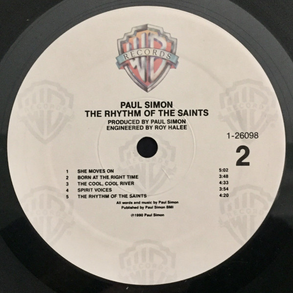 Paul Simon - The Rhythm Of The Saints | Warner Bros. Records (9 26098-1) - 4 Paul Simon - The Rhythm Of The Saints | Warner Bros. Records (9 26098-1) - 4