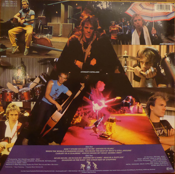 The Police - Zenyatta Mondatta | A&M Records (393 720-1) - 2
