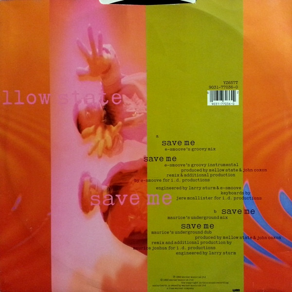 Mellow State - Save Me | WEA (YZ657T) - main Mellow State - Save Me | WEA (YZ657T) - main