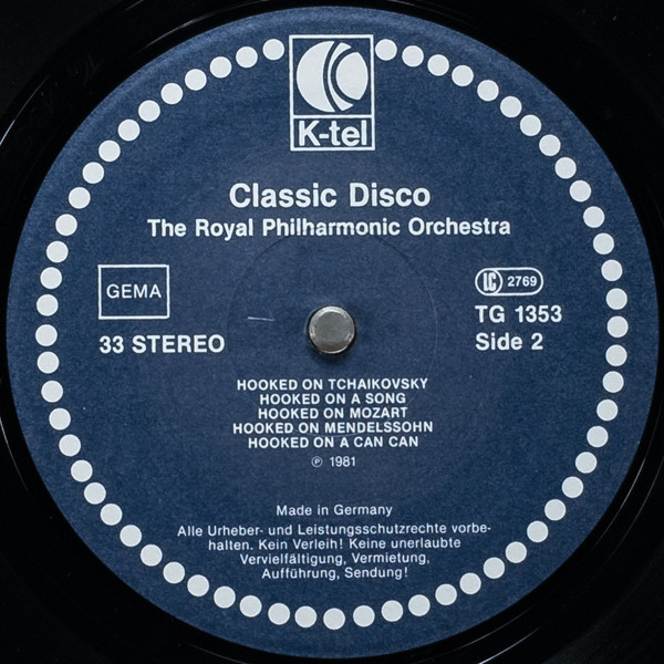 Royal Philharmonic Orchestra - Classic Disco | K-Tel (TG 1353) - 4