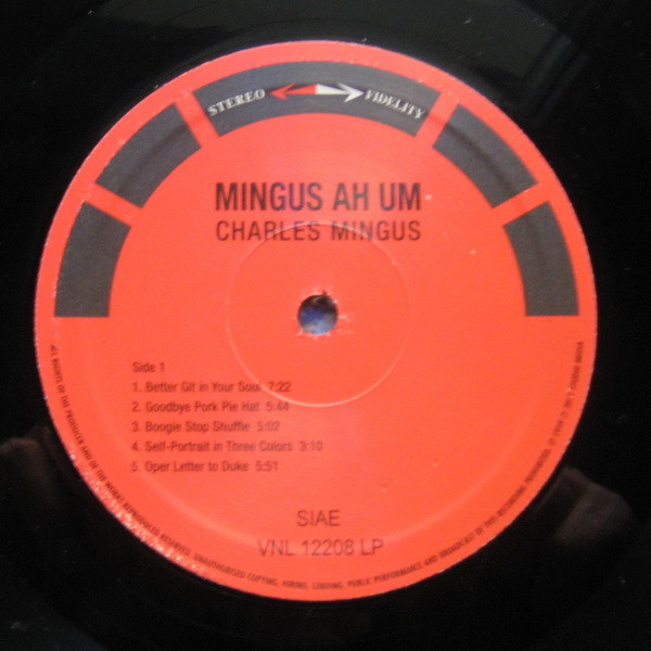 Charles Mingus - Mingus Ah Um | Studio Media (VNL 12208LP) - 2