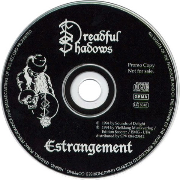 Dreadful Shadows - Estrangement | Sounds Of Delight (SPV 76-23652) - 2