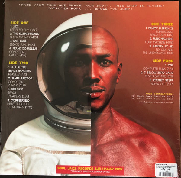 Various - Space Funk (Afro Futurist Electro Funk In Space 1976-84) | Soul Jazz Records (SJR LP449) - 2