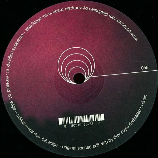 Philogresz - Emerald's Edge EP | Echocord (echocord 058) - main Philogresz - Emerald's Edge EP | Echocord (echocord 058) - main