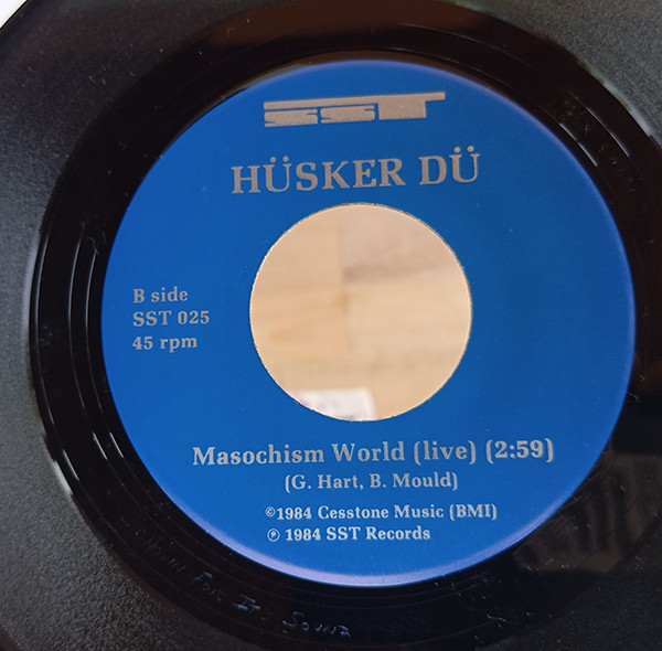 Hüsker Dü - Eight Miles High (7") [Vinyl] | SST Records (SST 025) - 3