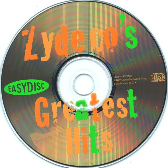 Various - Zydeco's Greatest Hits | EasyDisc (EDCD 7025) - 3
