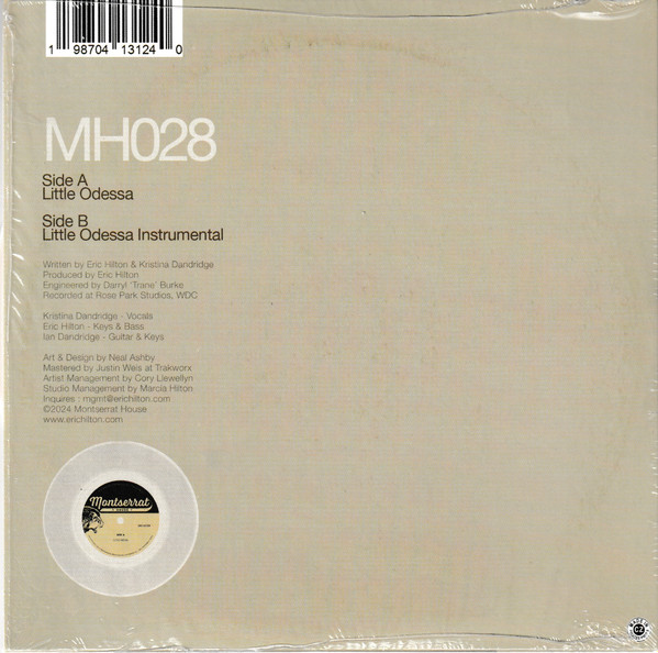 Eric Hilton With The Infinite Daisy Chains - Little Odessa | Monserrat House (MH028) - 2