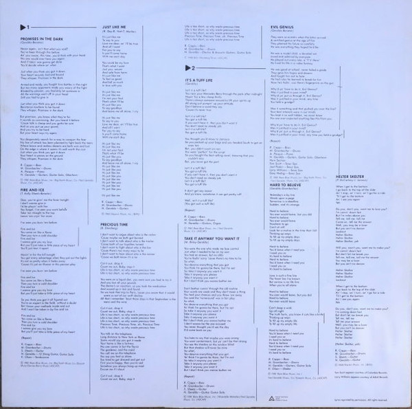 Pat Benatar - Precious Time | Chrysalis (CHR 1346) - 2