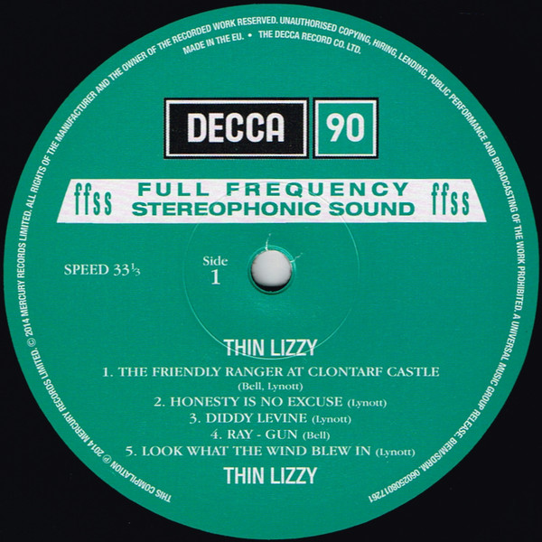 Thin Lizzy - Thin Lizzy | Decca (0801726) - 3
