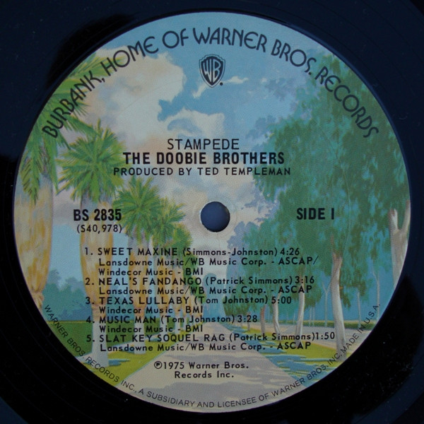 The Doobie Brothers - Stampede | Warner Bros. Records (BS 2835) - 4 The Doobie Brothers - Stampede | Warner Bros. Records (BS 2835) - 4
