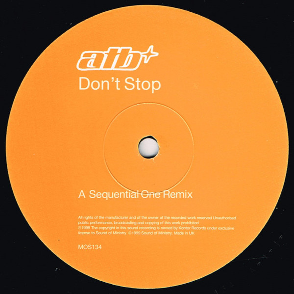 ATB - Don't Stop | Ministry Of Sound (MOS134) - 4