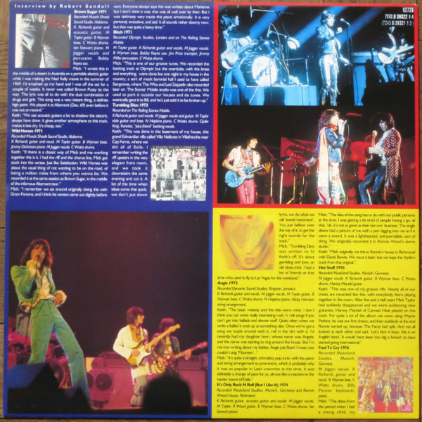 The Rolling Stones - Jump Back (The Best Of The Rolling Stones '71 - '93) | Virgin (V2726) - 4