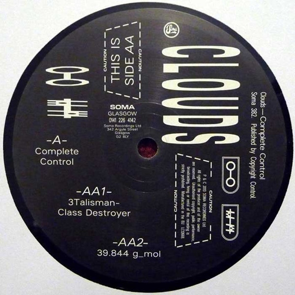 Clouds - Complete Control | Soma Quality Recordings (Soma 382) - main