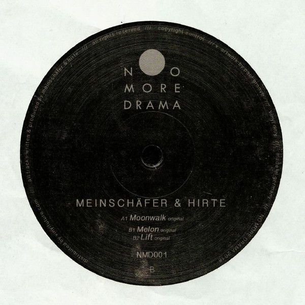 Meinschäfer & Hirte - Moonwalk / Melon / Lift | No More Drama (NMD001) - 2