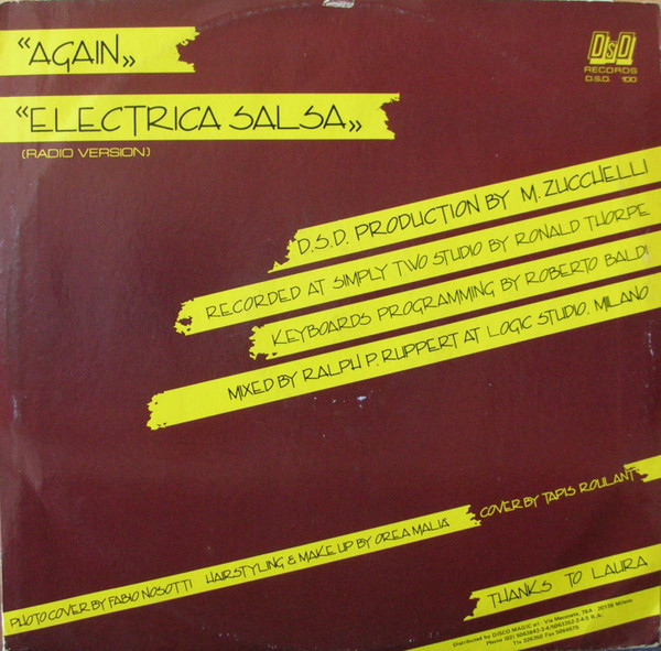 Dub Style Disco Featuring Prince Qwai - Electrica Salsa | DSD Records (D.S.D. 100) - 2 Dub Style Disco Featuring Prince Qwai - Electrica Salsa | DSD Records (D.S.D. 100) - 2