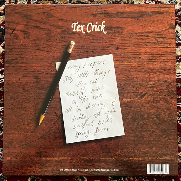 Tex Crick - Sweet Dreamin' | Mac's Record Label (MRL008) - 3