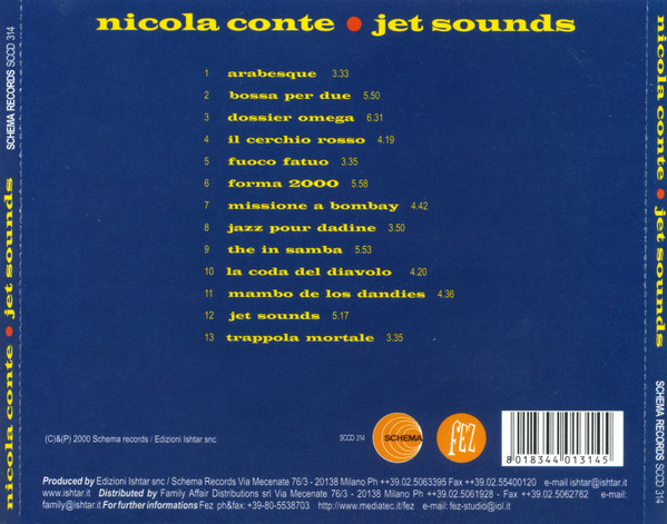Nicola Conte - Jet Sounds | Schema (SCCD 314) - 2