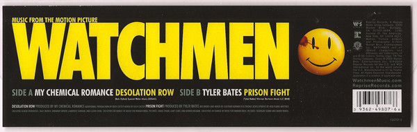 My Chemical Romance / Tyler Bates - Watchmen - Music From The Motion Picture | Reprise Records (516757-0) - 3 My Chemical Romance / Tyler Bates - Watchmen - Music From The Motion Picture | Reprise Records (516757-0) - 3