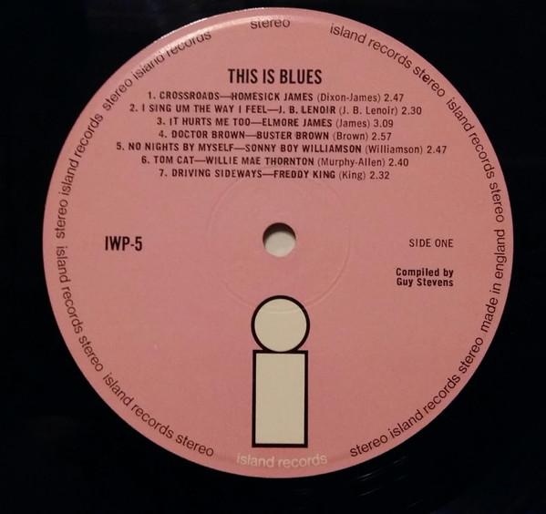 Various - This Is Blues | Island Records (IWP-5) - 3 Various - This Is Blues | Island Records (IWP-5) - 3