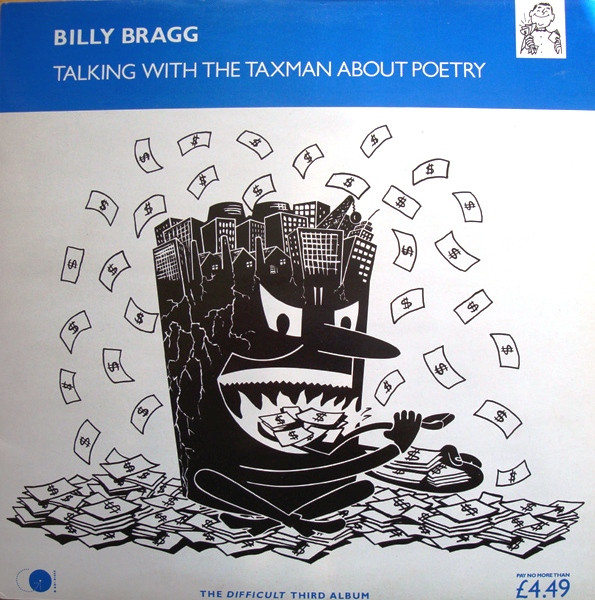 Billy Bragg - Talking With The Taxman About Poetry | Go! Discs (AGOLP 6) - main