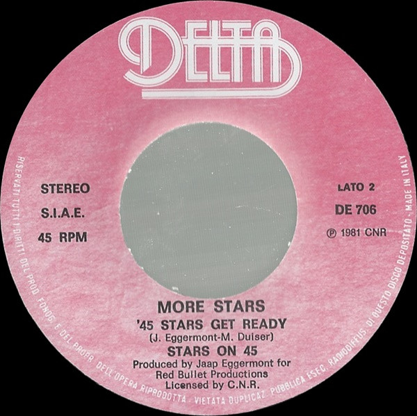Stars On 45 - More Stars | Delta (DE 706) - 4