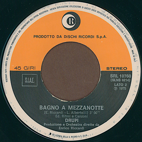 Drupi - Due | Ricordi (SRL 10760) - 4