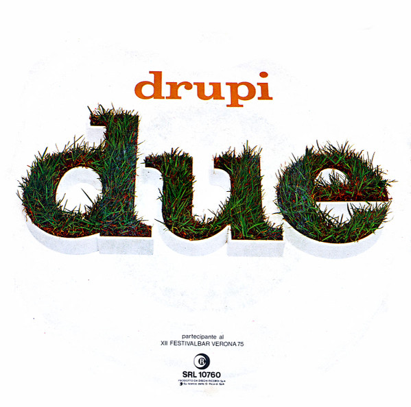 Drupi - Due | Ricordi (SRL 10760) - 2