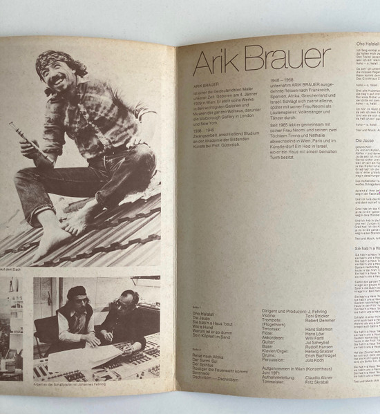 Arik Brauer - Arik Brauer | Polydor (2371 224) - 2