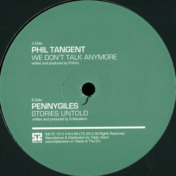 Phil Tangent / PennyGiles - We Don't Talk Anymore / Stories Untold | IM:Ltd (IMLTD 1213) - main