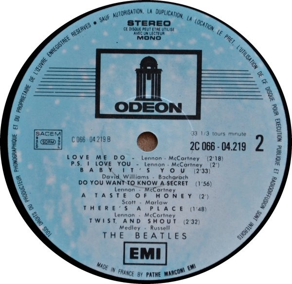 The Beatles - Please Please Me | Parlophone (2C 066-04219) - 4 The Beatles - Please Please Me | Parlophone (2C 066-04219) - 4
