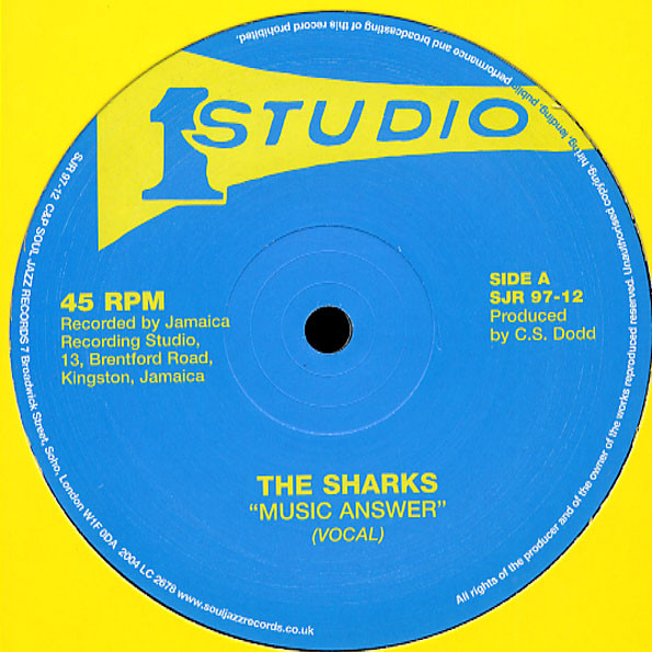The Sharks - Music Answer | Soul Jazz Records (SJR 097-12) - 3