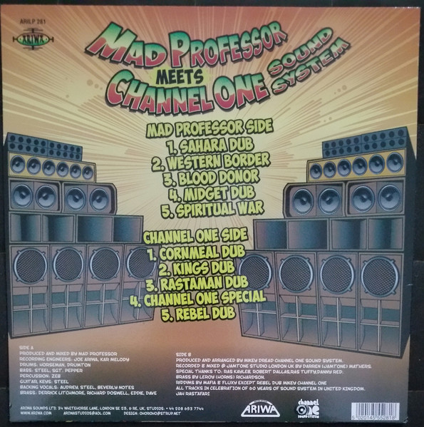 Mad Professor , Channel One Sound System - Mad Professor Meets Channel One Sound System | Ariwa (ARILP 281) - 2