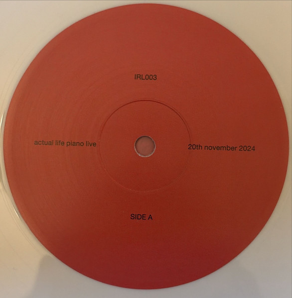 Fred again.. - Actual Life Piano Live 20th November 2024 | Atlantic (IRL003) - 3