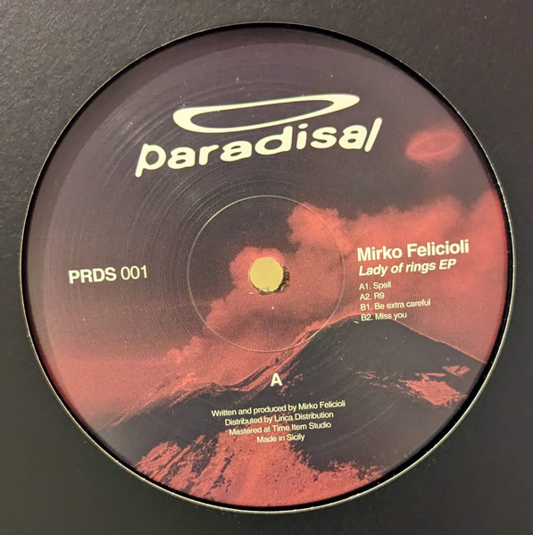 Mirko Felicioli - Lady of rings EP | Paradisal Records (PRDS001)