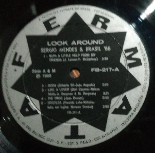 Sérgio Mendes & Brasil '66 - Look Around | Fermata Produções (FB-217) - 3 Sérgio Mendes & Brasil '66 - Look Around | Fermata Produções (FB-217) - 3