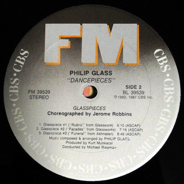Philip Glass - DancePieces | FM (FM 39539) - 4