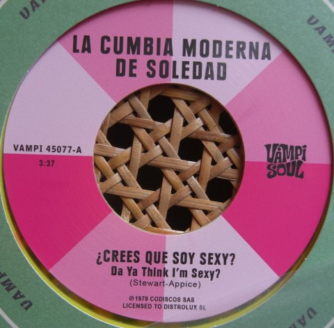 Cumbia Moderna De Soledad / Machuca Cumbia - ¿Crees Que Soy Sexy? Da Ya Think I’m Sexy? / Staying Alive | Vampi Soul (VAMPI 45077) - main Cumbia Moderna De Soledad / Machuca Cumbia - ¿Crees Que Soy Sexy? Da Ya Think I’m Sexy? / Staying Alive | Vampi Soul (VAMPI 45077) - main