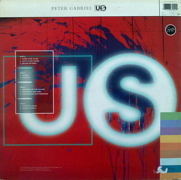 Peter Gabriel - Us | Real World Records (PG 7) - 2