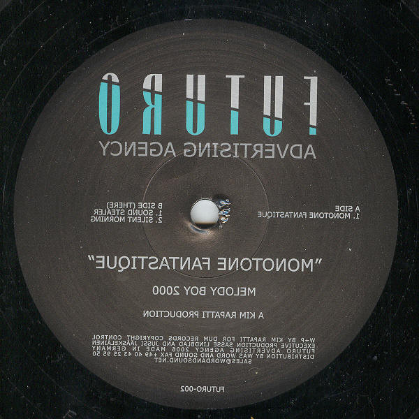 Melody Boy 2000 - Monotone Fantastique | Futuro Advertising Agency (FUTURO-002) - main