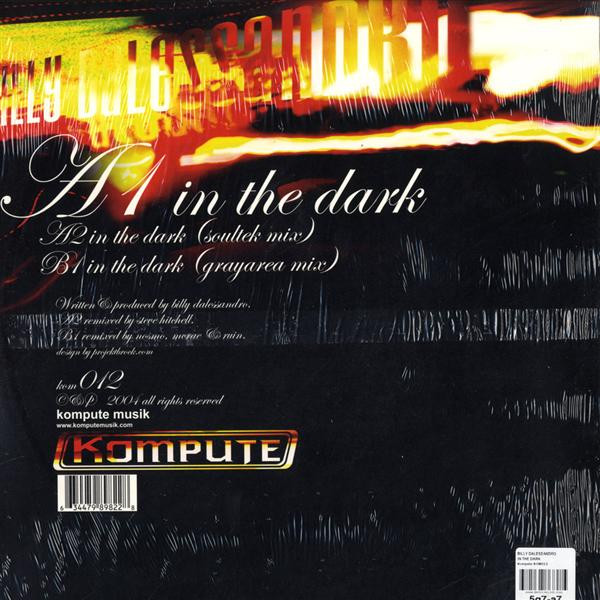 Billy Dalessandro - In The Dark | Kompute (Kom 012) - 3