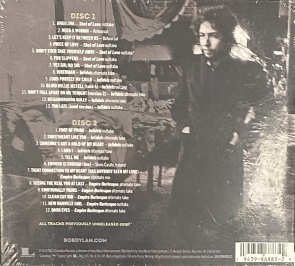 Bob Dylan - Springtime In New York: The Bootleg Series Vol. 16 1980-1985 | Columbia (19439868832) - 2 Bob Dylan - Springtime In New York: The Bootleg Series Vol. 16 1980-1985 | Columbia (19439868832) - 2
