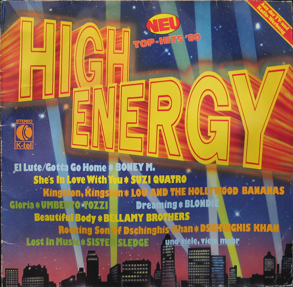 Various - High Energy (Top-Hits '80) | K-Tel (TG 1243)