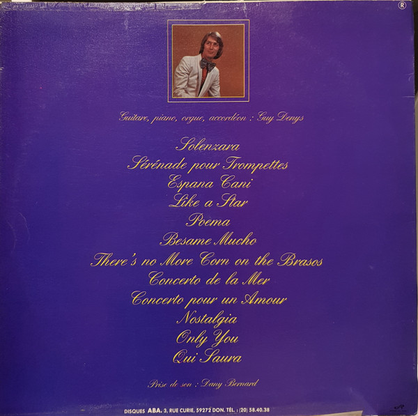 Guy Denys His Organ And His Orchestra - Concerto Pour Un Amour | ABA (ABA 3345) - 2 Guy Denys His Organ And His Orchestra - Concerto Pour Un Amour | ABA (ABA 3345) - 2