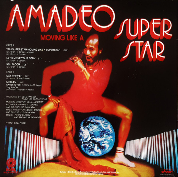 Amadeo - Moving Like A Superstar | Rossil (RISLP-14002) - 2 Amadeo - Moving Like A Superstar | Rossil (RISLP-14002) - 2