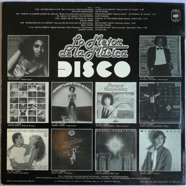 Various - Cbs Disco | CBS (S 83912) - 2 Various - Cbs Disco | CBS (S 83912) - 2