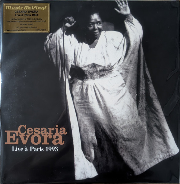 Cesaria Evora - Live À Paris 1993 | Sony Music (MOVLP3875) - main