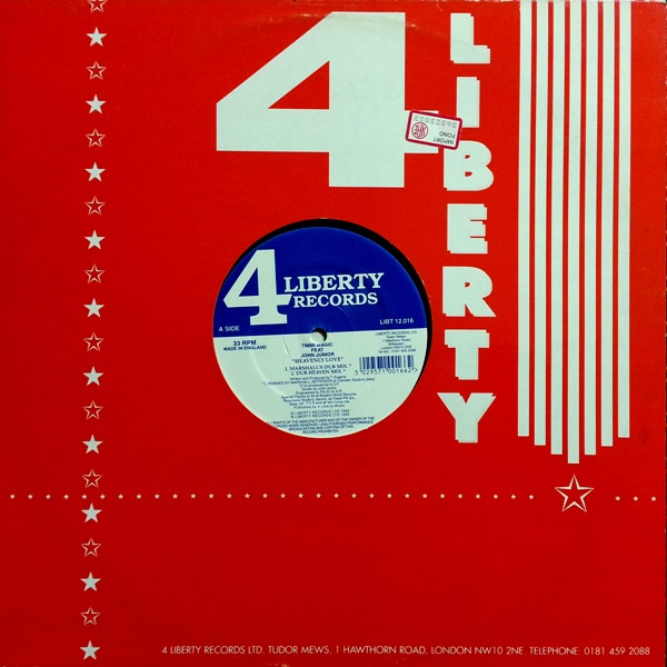 Timmi Magic Feat John Junior - Heavenly Love | 4 Liberty Records (LIBT 12.016)