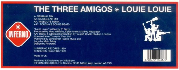 The Three Amigos - Louie Louie | Inferno (T Fern 17) - 3