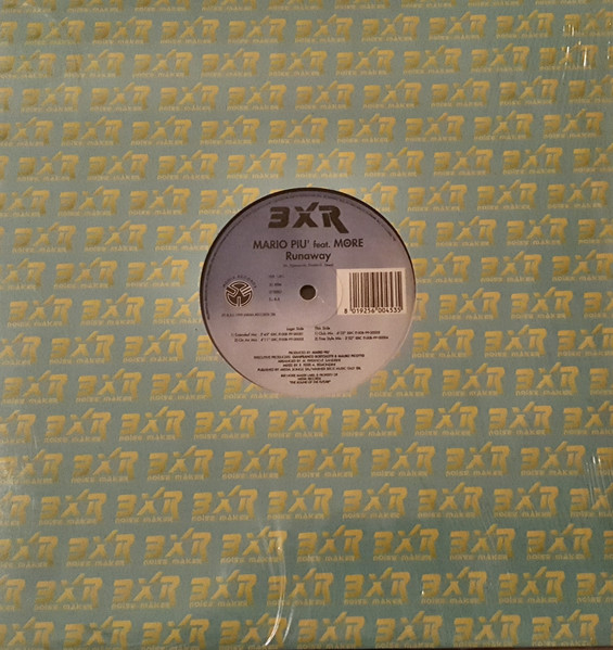 Mario Più Feat. More - Runaway | BXR (BXR 1061)